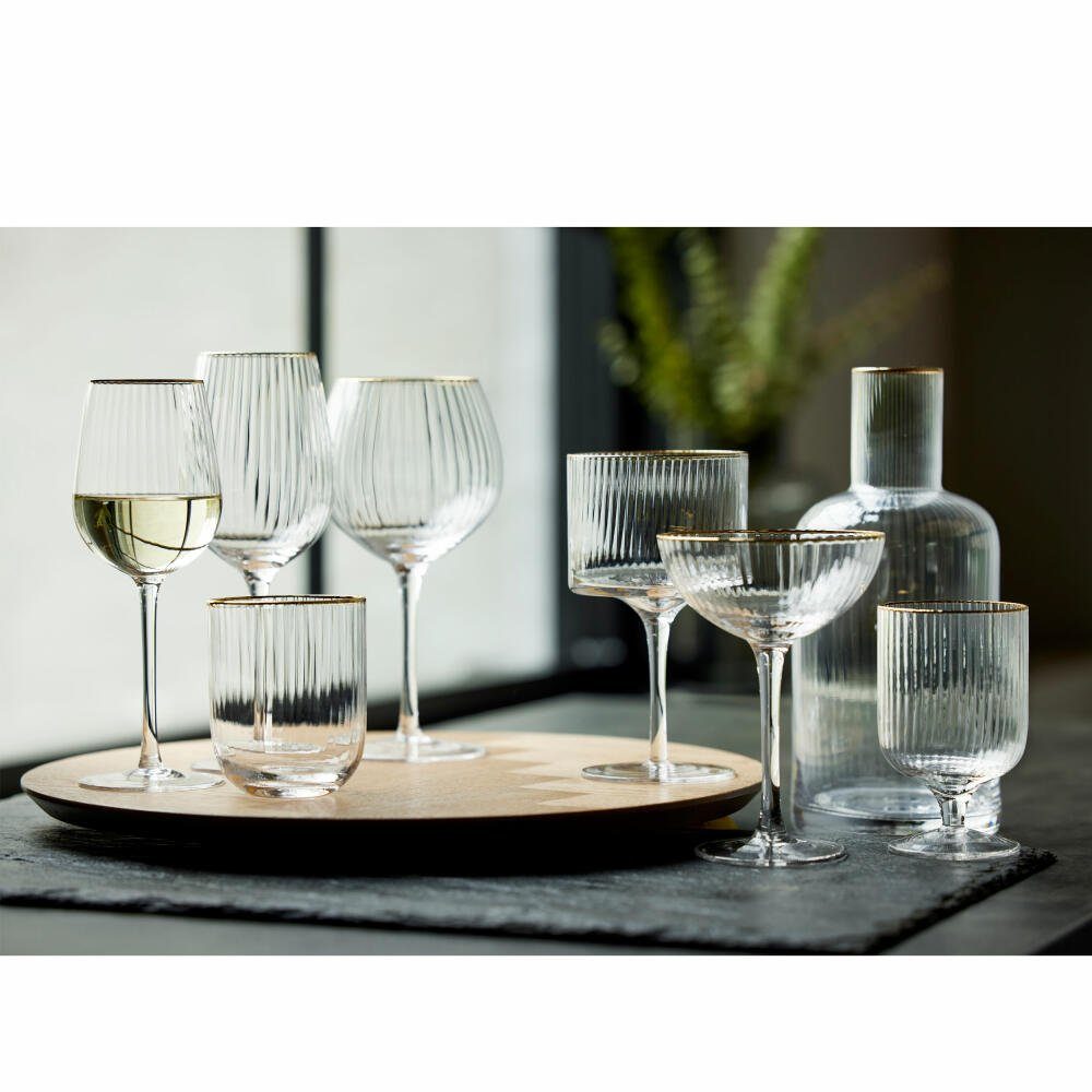 LYNGBY-GLAS Karaffe Palermo Gold