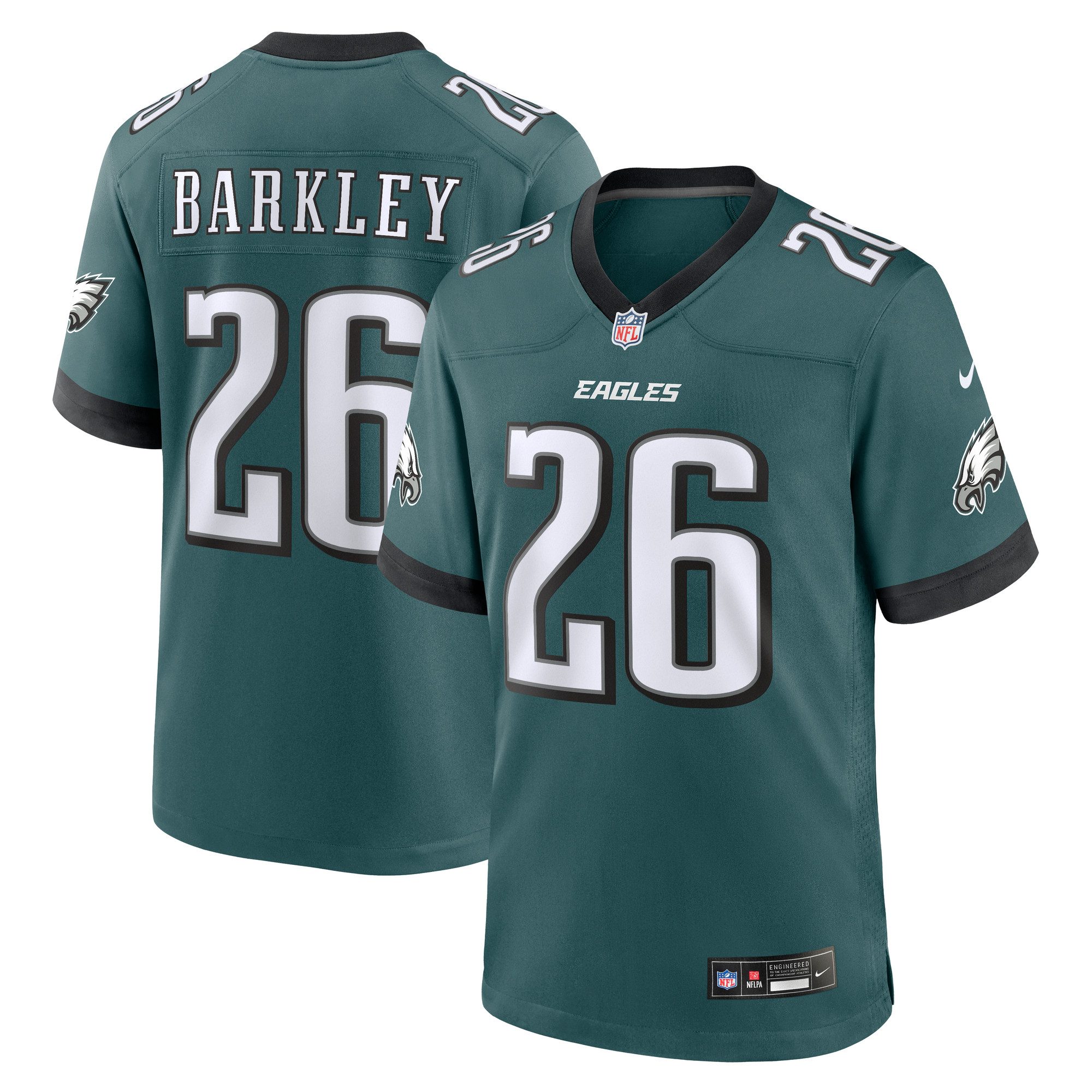 Nike Footballtrikot Nike Trikot Philadelphia Eagles Nike Home Barkley 26 günstig online kaufen