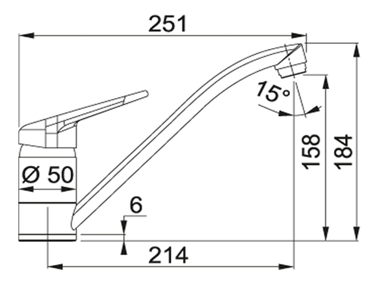FRANKE Küchenarmatur (1-St) 115.0470.659, keramische Dichtungen