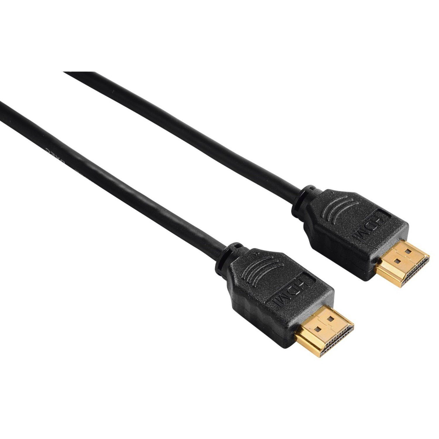 Hama HQ High-Speed HDMI-Kabel 3m Gold TV-Kabel, HDMI, (300 cm), 4K UHD HD TV HDR ARC 3D