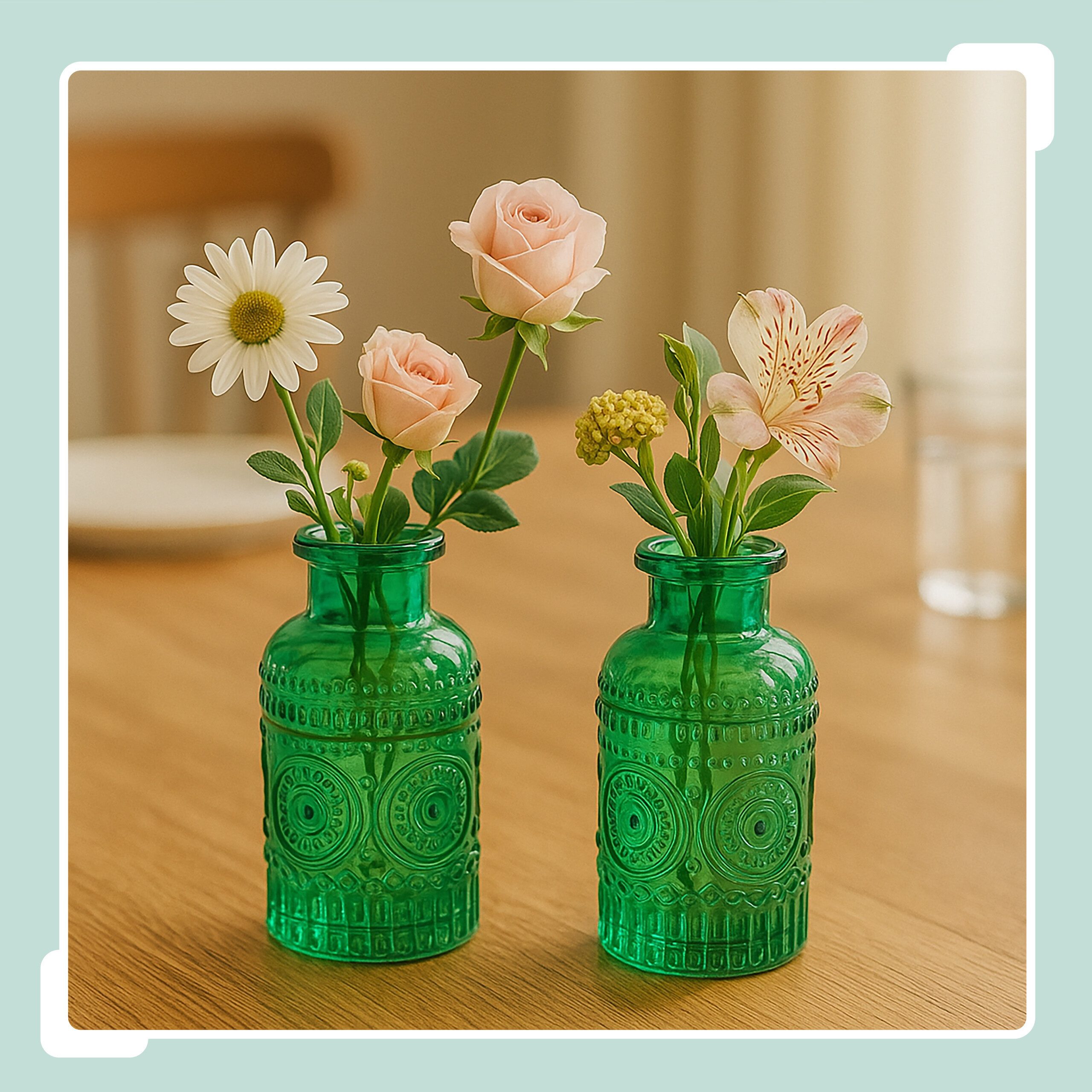 relaxdays Dekovase Glasvase 12er Set für günstig online kaufen