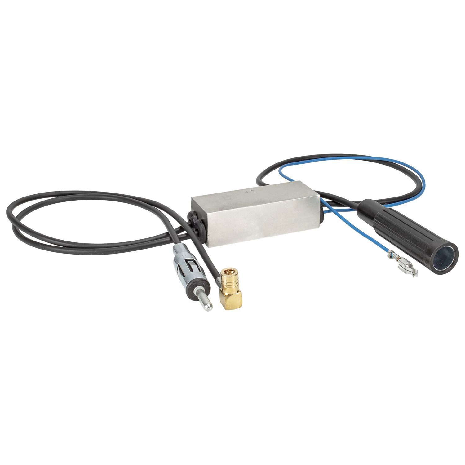 tomzz Audio Auto Radio DAB+ UKW FM AM Antenne Splitter Adapter SMB Buchse + DIN KFZ-Adapter