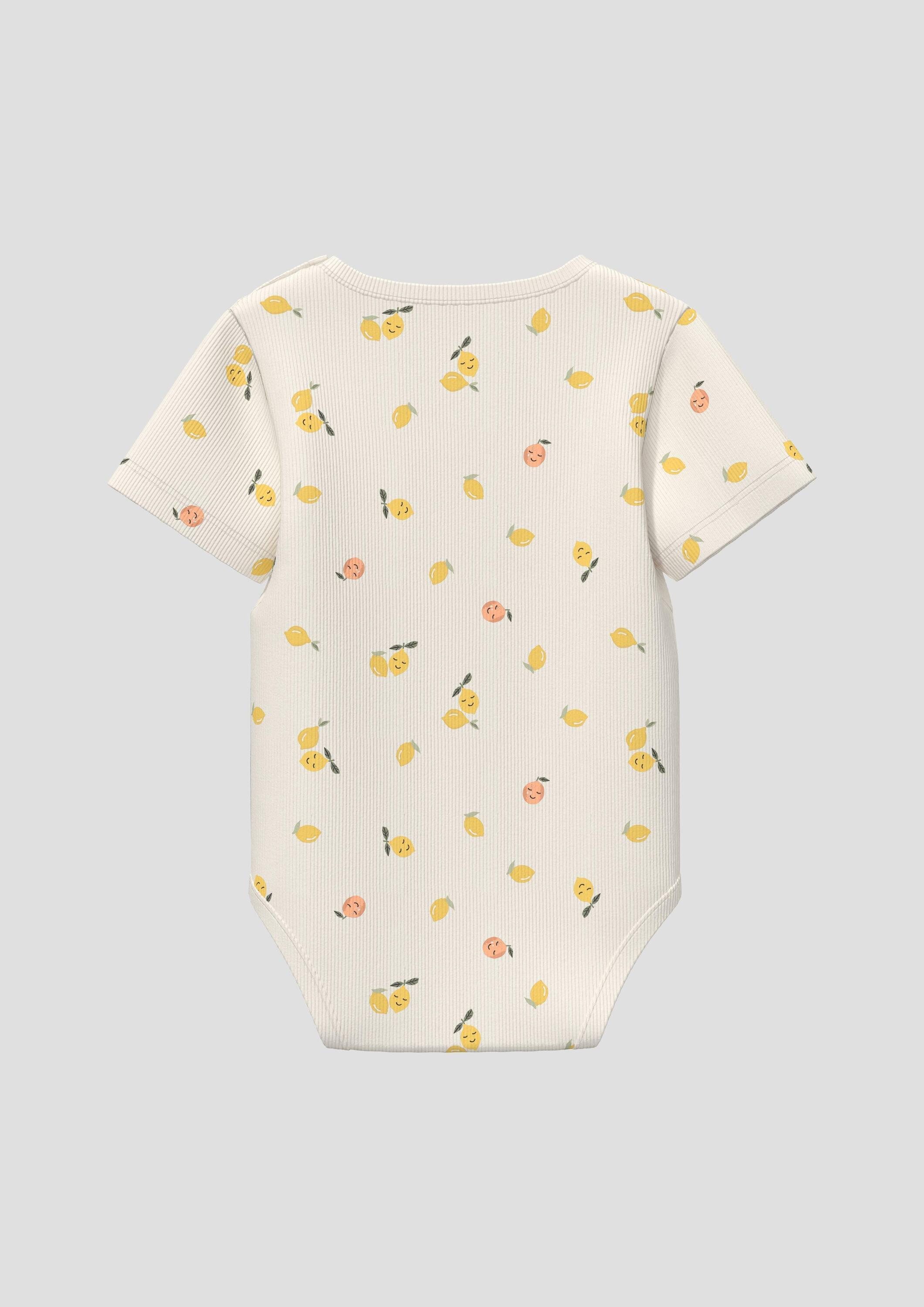 s.Oliver Shirtbody T-Shirt Body Unisex Ripp-Body mit All-over-Print