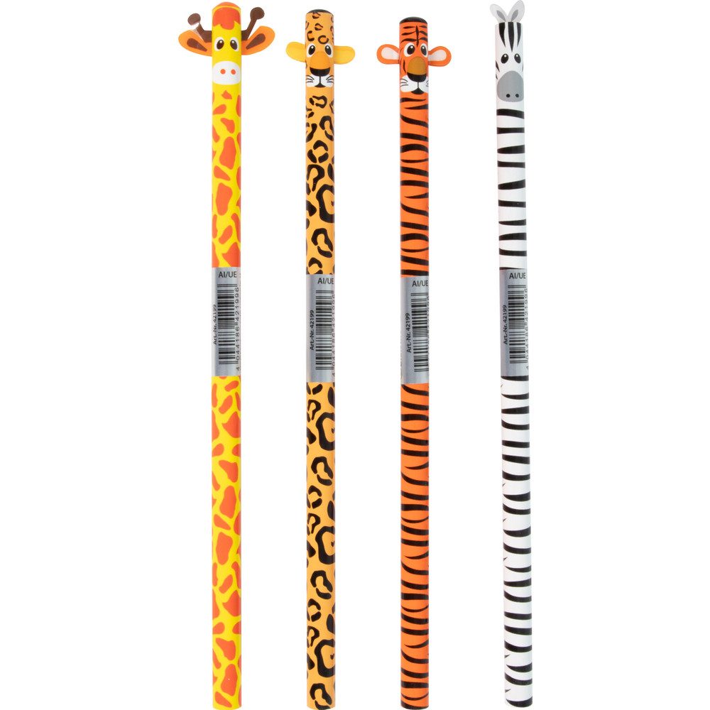 Stylex Bleistift Bleistift - Dschungeltiere - 1 Stück, (1-tlg)