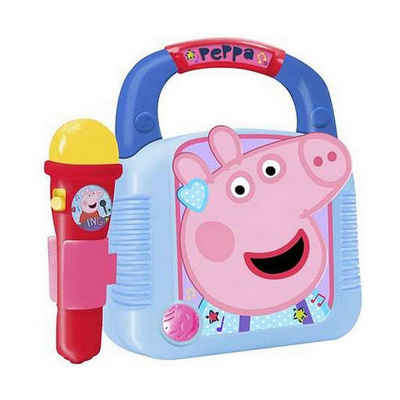 Peppa Pig Spielzeug-Musikinstrument Musik-Spielzeug Peppa Pig Mikrofon 22 x 23 x 7 cm MP3