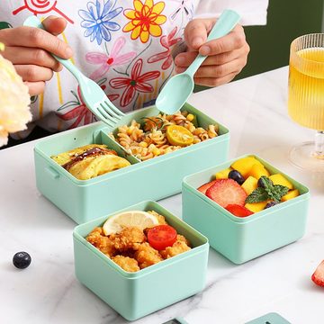 PFCTART Lunchbox Bento-Box für Kinder und Erwachsene, mikrowellengeeignet, (1-tlg)