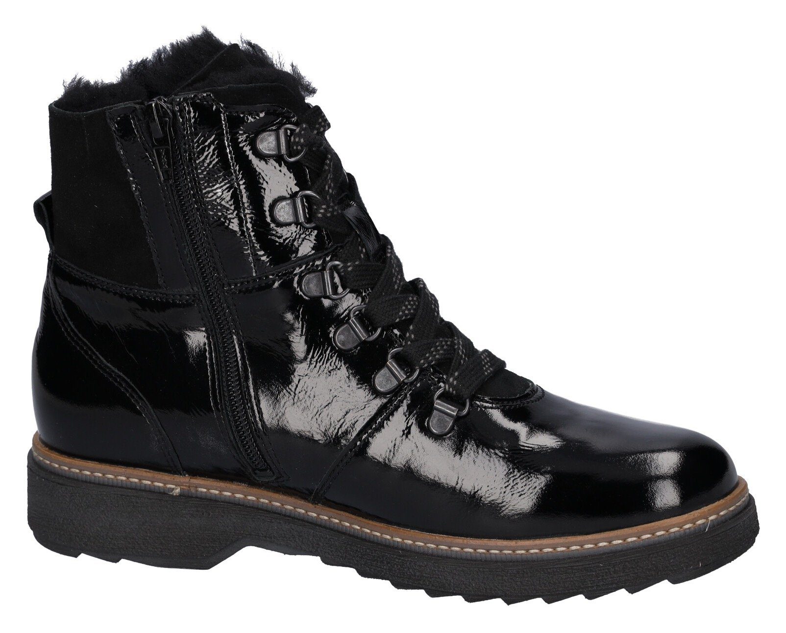 Waldläufer Hitomi Schnürboots in Lack-Optik, H-Weite – Bild 4 von 5