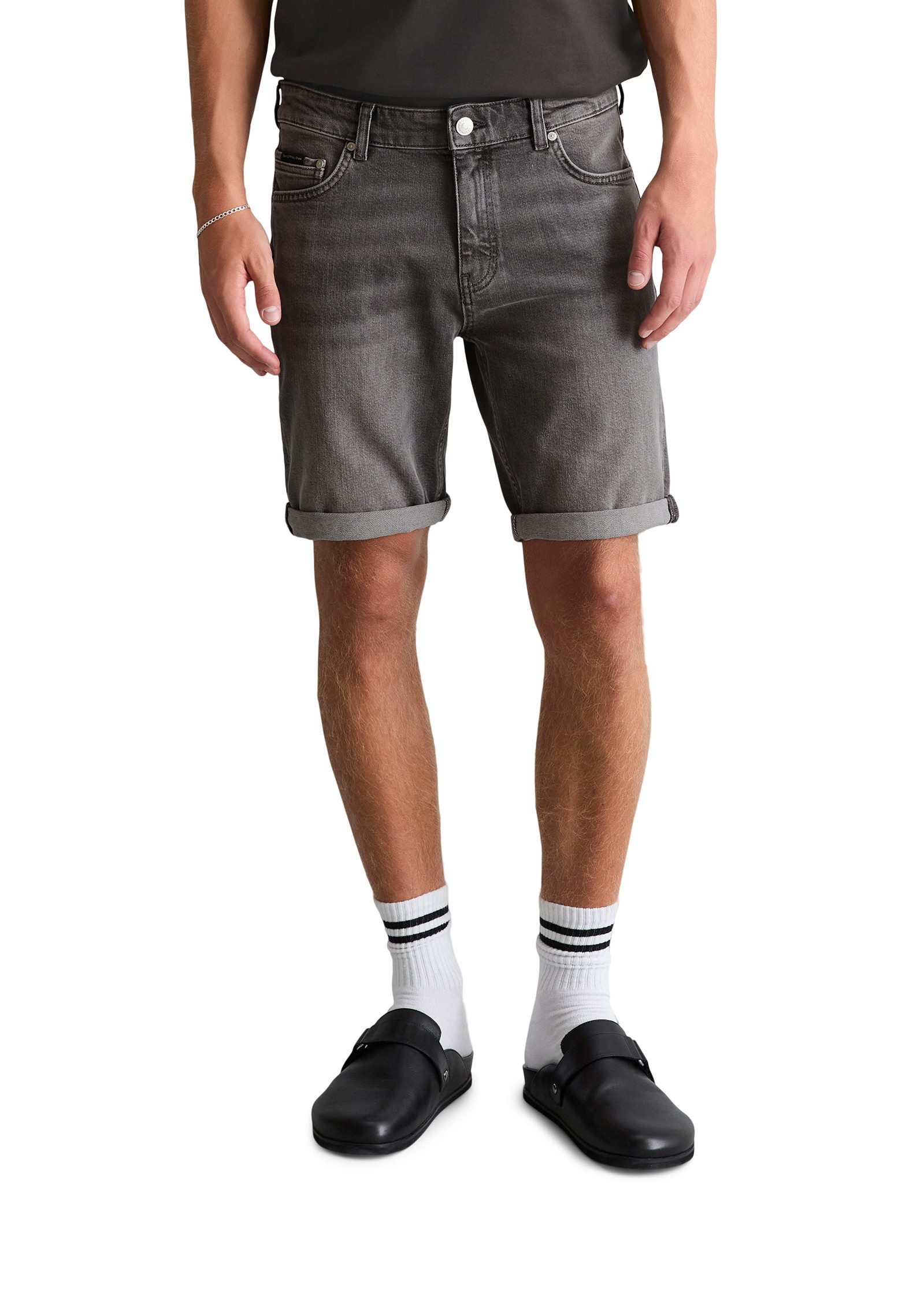 Marc O'Polo DENIM Jeansshorts Model Mats tapered aus Bio-Baumwoll-Mix