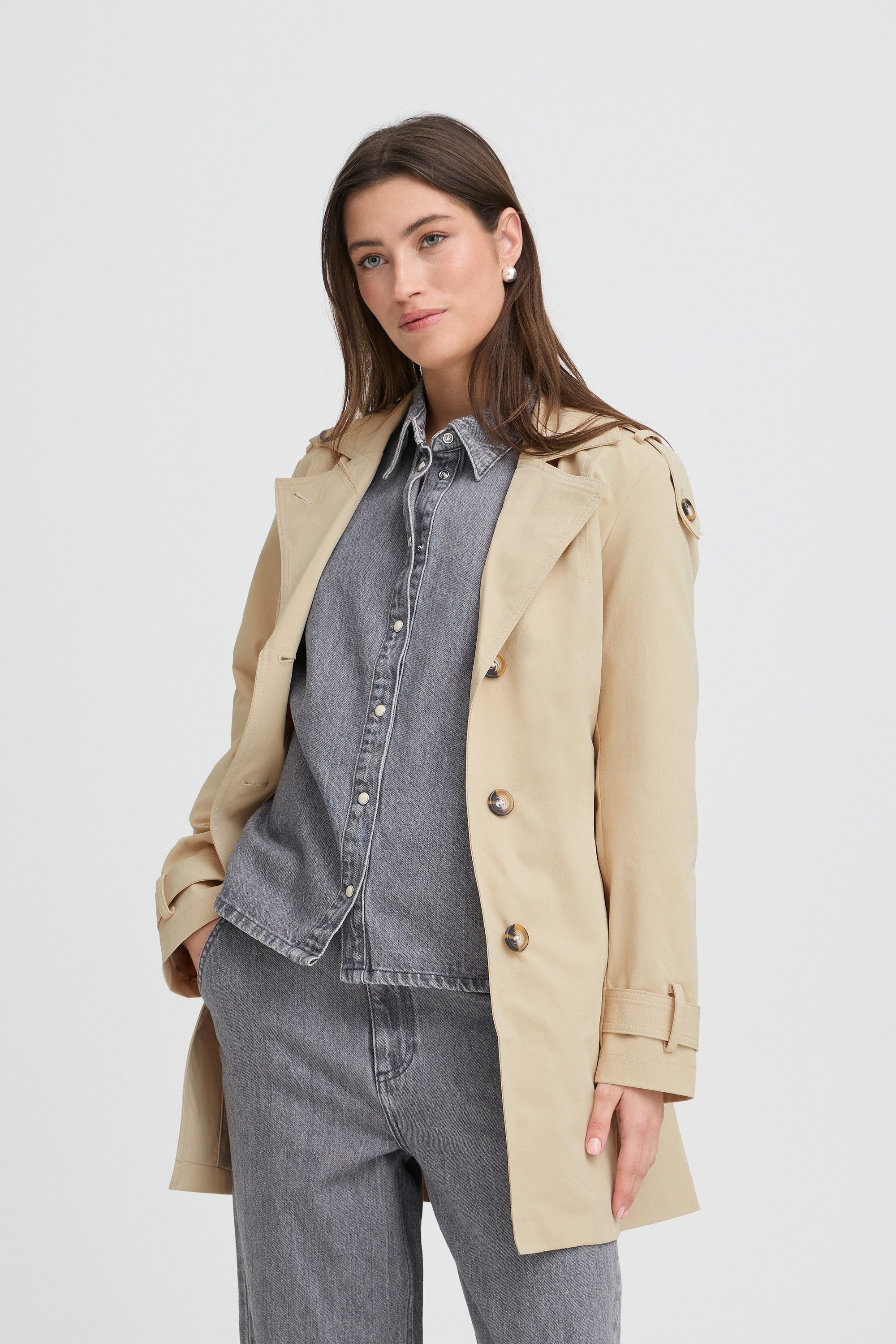 b.young Blusenjacke Übergangsjacke BYAMONA