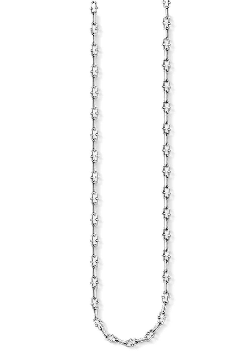 Thomas Sabo Damen-Charm Halskette 925 Sterling Silber 38-45 cm Länge