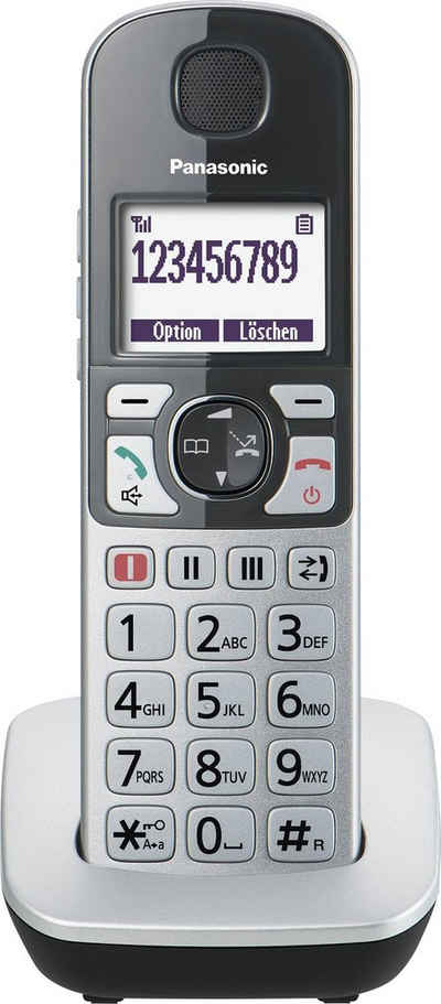 Panasonic »KX-TGQ500« Seniorentelefon (Mobilteile: 1, mit IP-Technologie)