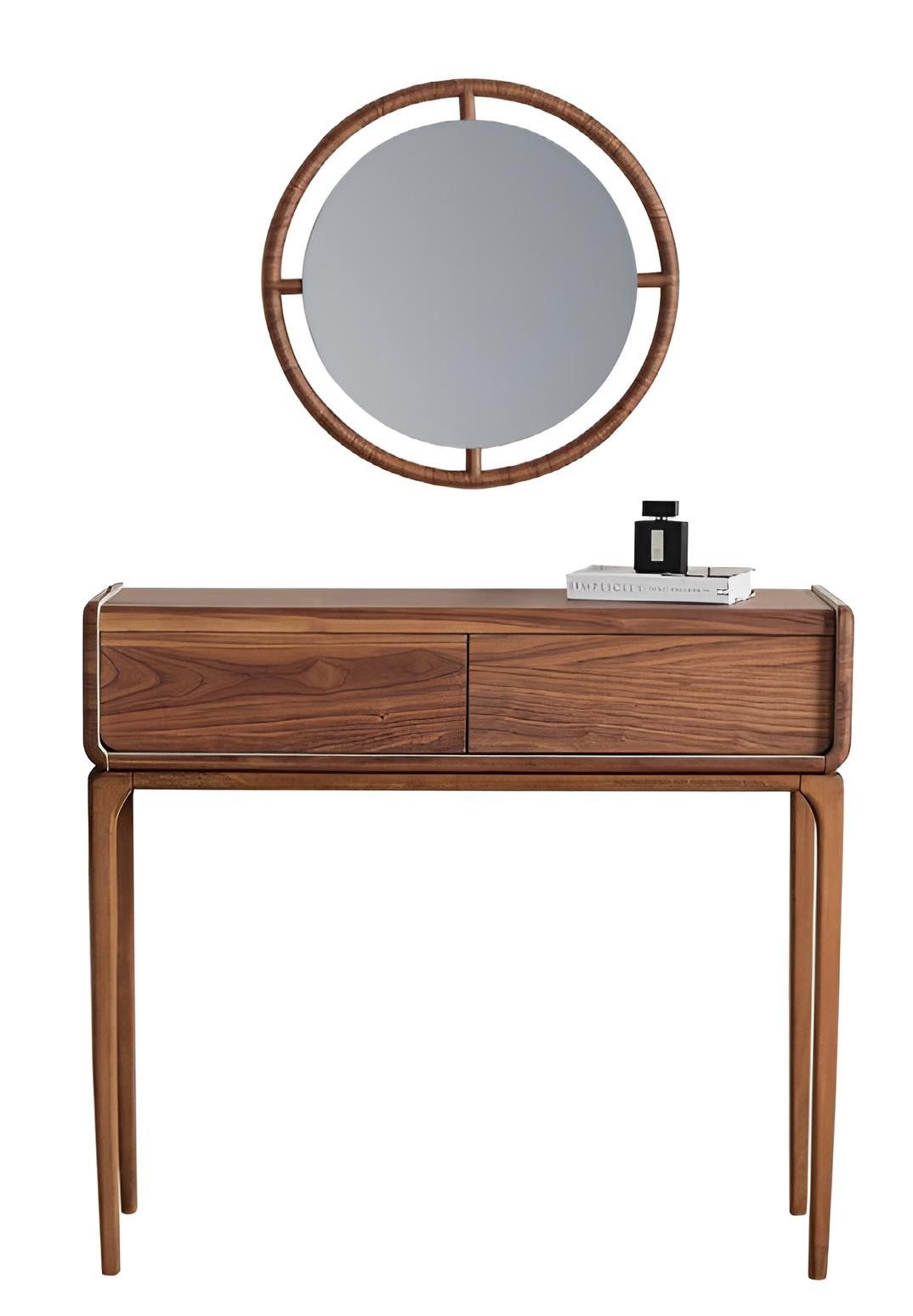 JVmoebel Konsolentisch Designer Konsolentisch aus edlem Holz mit Spiegeloberfläche