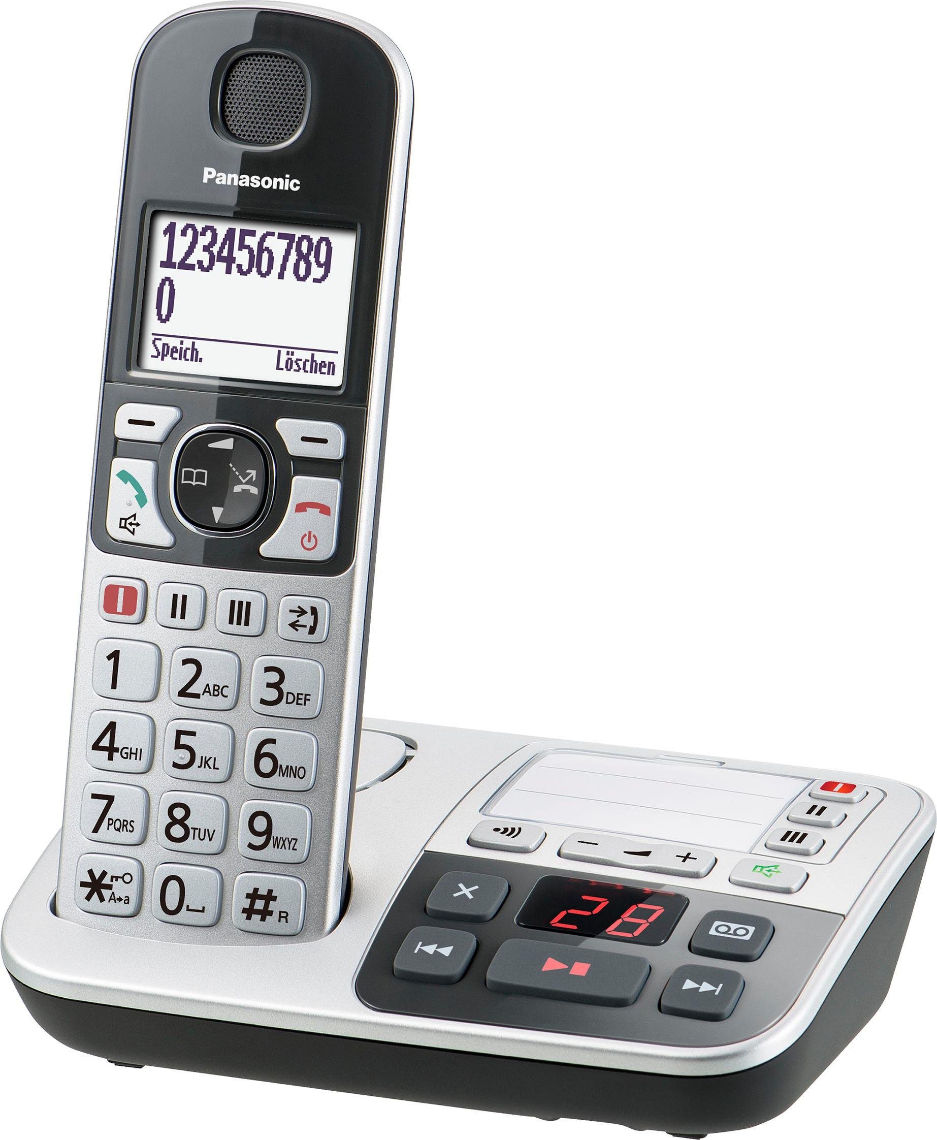 »KX-TGE520« Seniorentelefon (Mobilteile: 1) »KX-TGE520« Seniorentelefon (Mobilteile: 1)