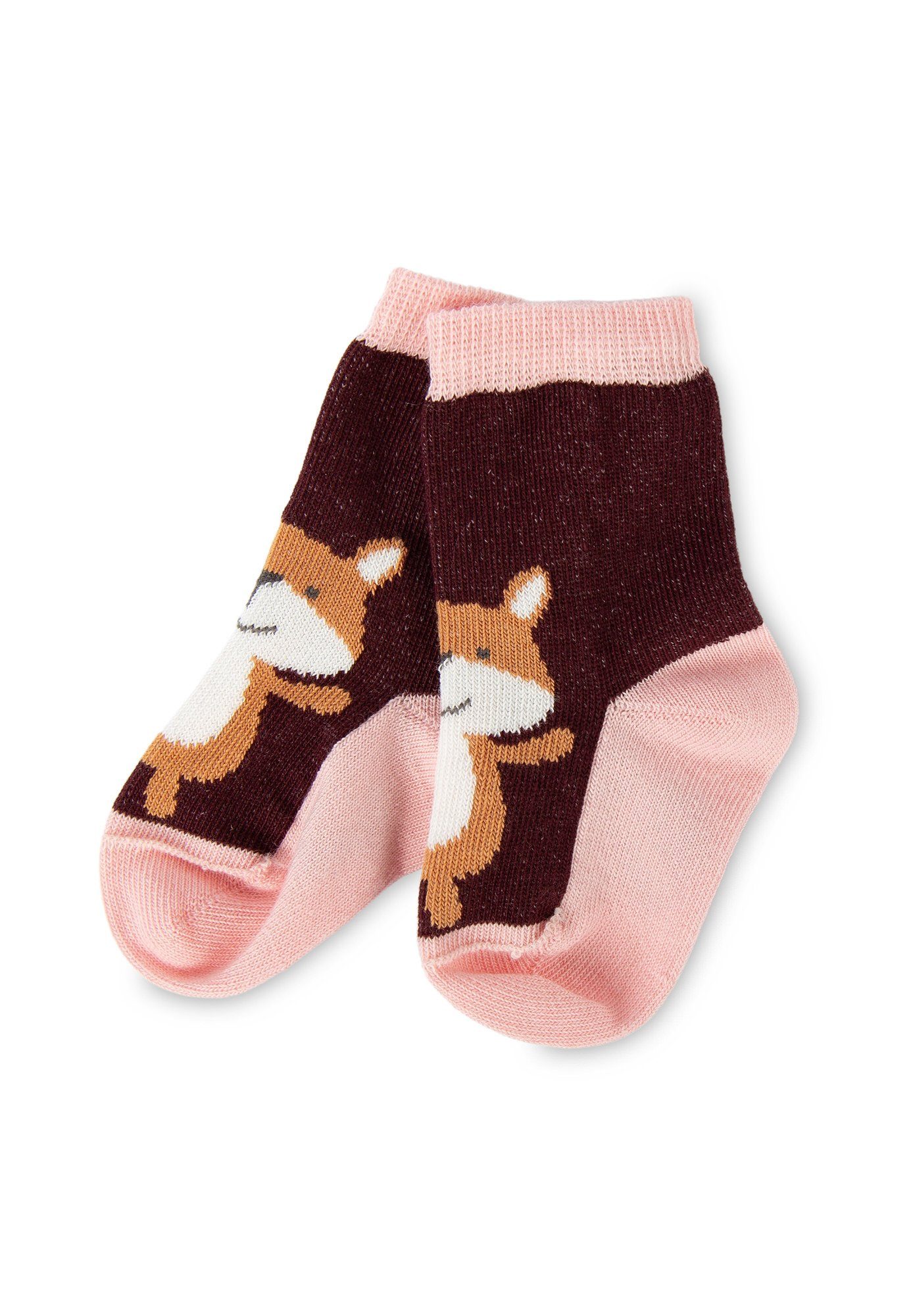Paar Baby (3-Paar) Socken mit Socken, Sigikid 3 Autumn-Forest Socken Set