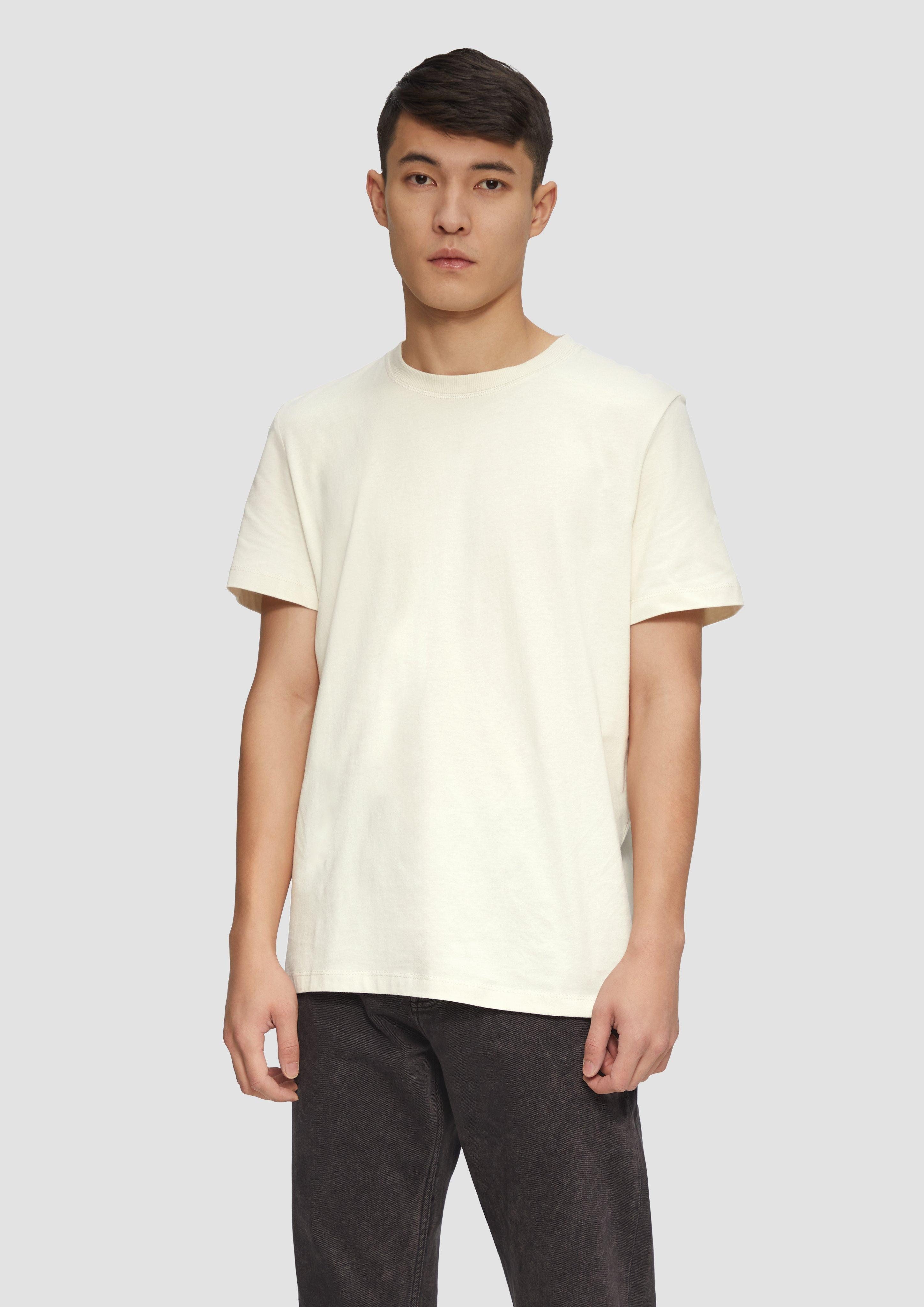 s.Oliver Kurzarmshirt Softes Baumwoll-T-Shirt mit Crewneck günstig online kaufen