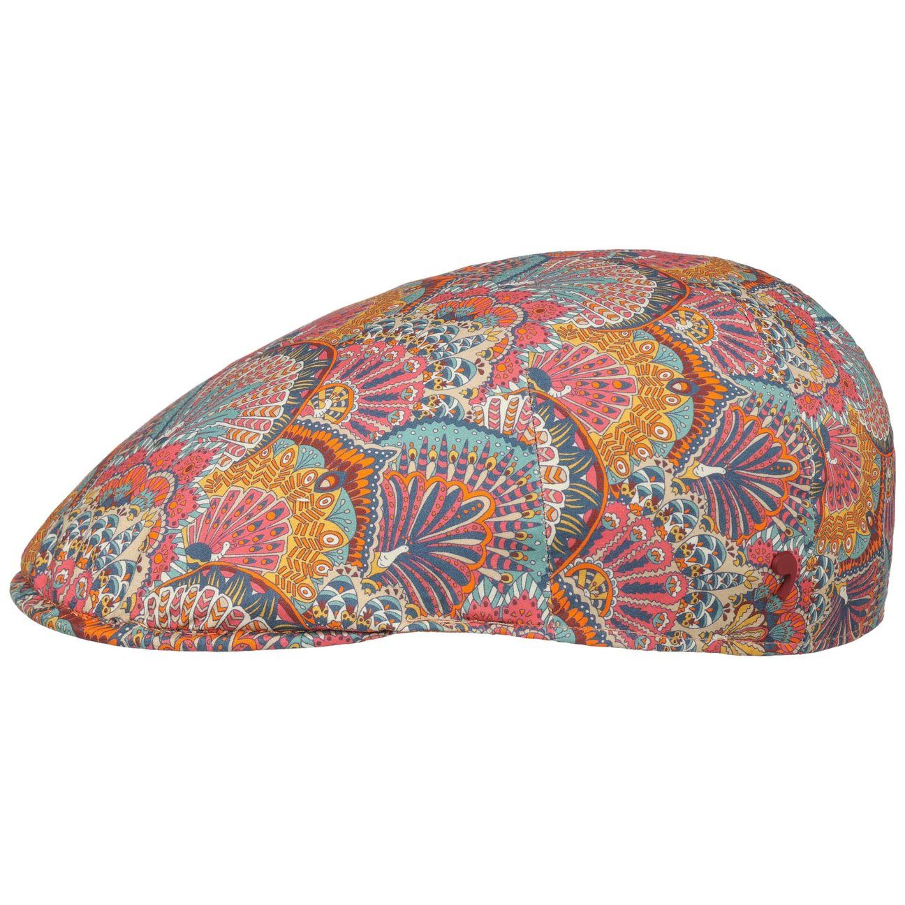 Alfonso D´Este Flat Cap (1-St) Schirmmütze mit Schirm, Made in Italy