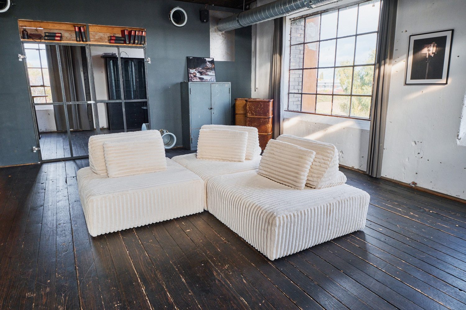 KAWOLA Ecksofa WIOLO SOFT Cord Sofa günstig online kaufen