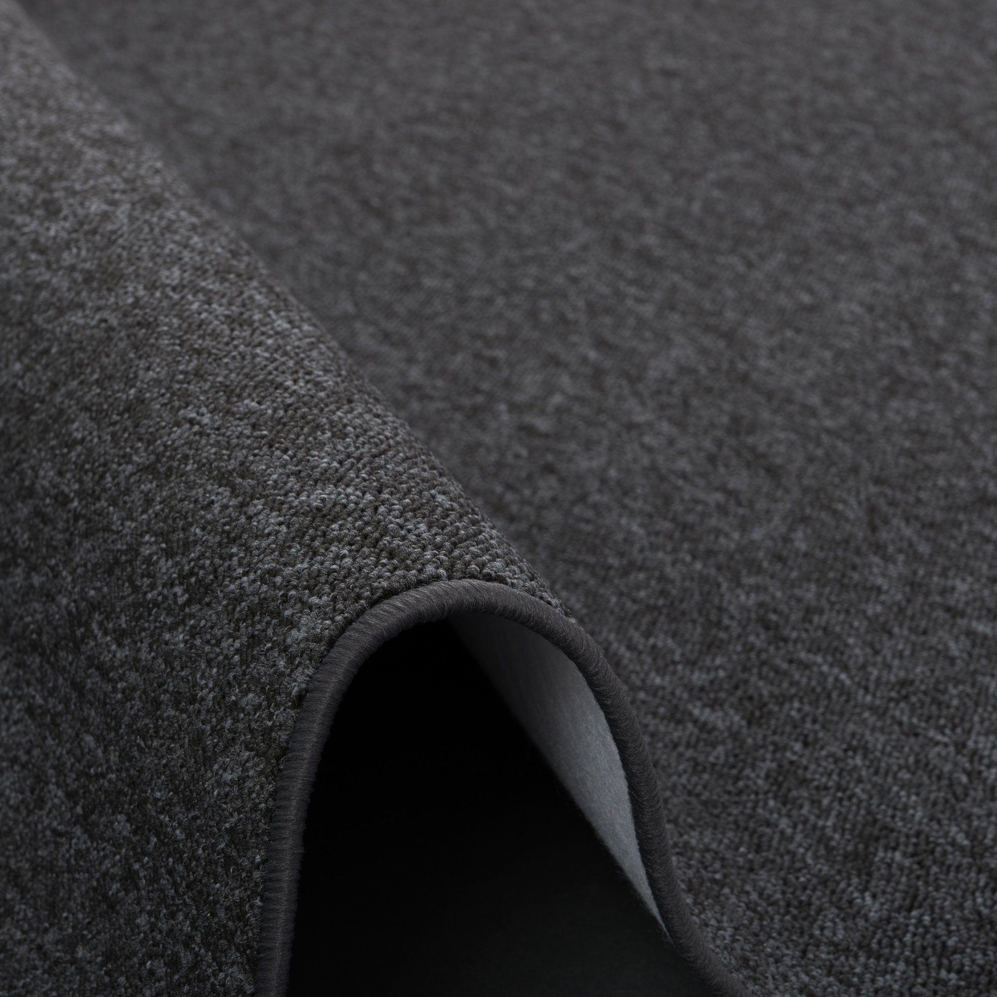 Snapstyle Veloursteppich Feinschlingen Velour Teppich Strong, Eckig, Höhe: 5 mm – Bild 3 von 5