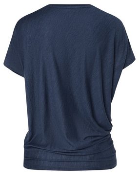 SUPER.NATURAL T-Shirt asymmetrisch geschnittenes W YOGA LOOSE TEE für Damen