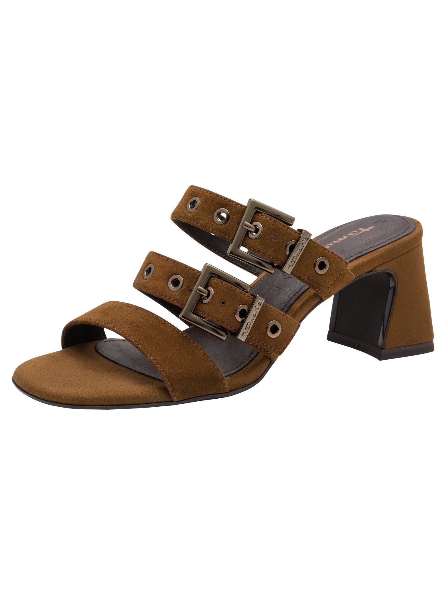 ANTIslide, TOUCH-IT, ANTIshokk aus Leder Pantolette