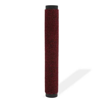 Fußmatte Schmutzfangmatte Rechteckig Getuftet 90x150 cm Rot, furnicato, Rechteckig