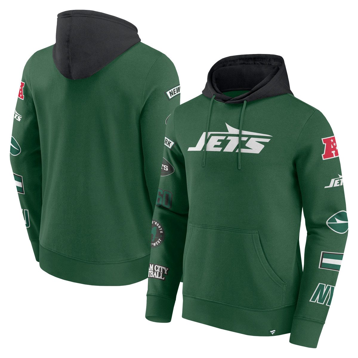 Fanatics Kapuzenpullover Fanatics Hoodie New York Jets Patched Out Fleece günstig online kaufen