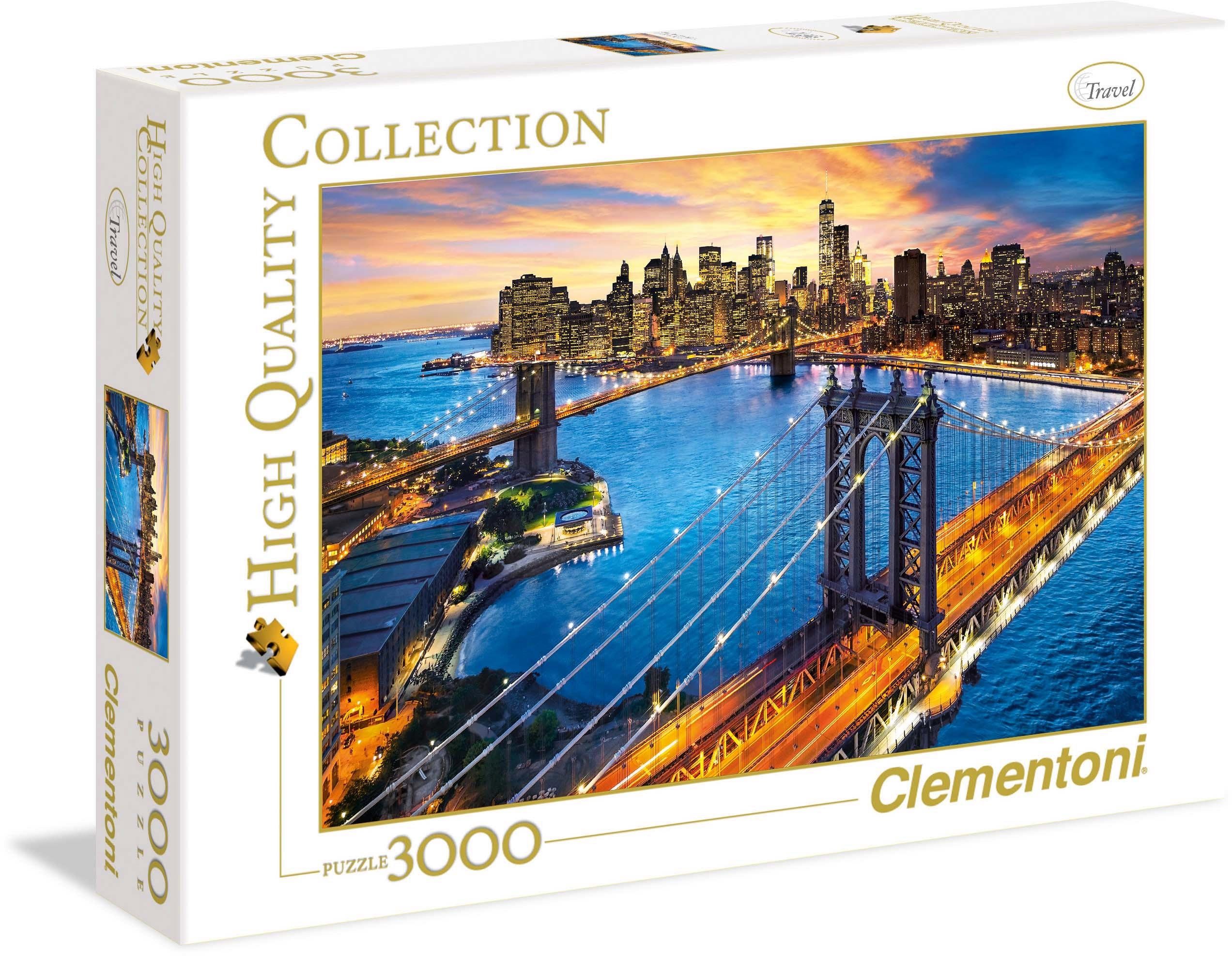Clementoni® Puzzle »High Quality Collection New York«, 3000