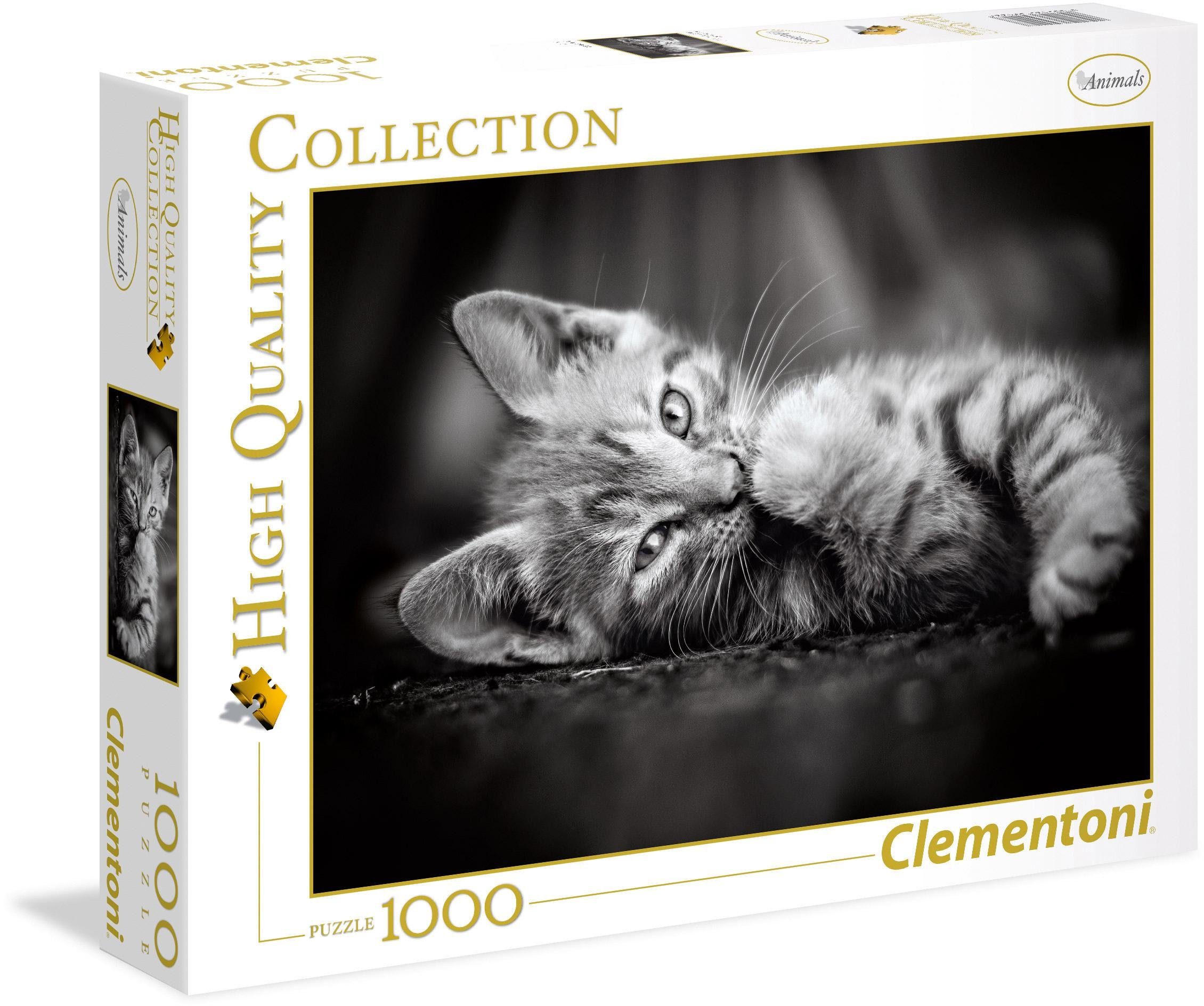 Image of Clementoni Kätzchen 1000 Teile Puzzle Clementoni-39422