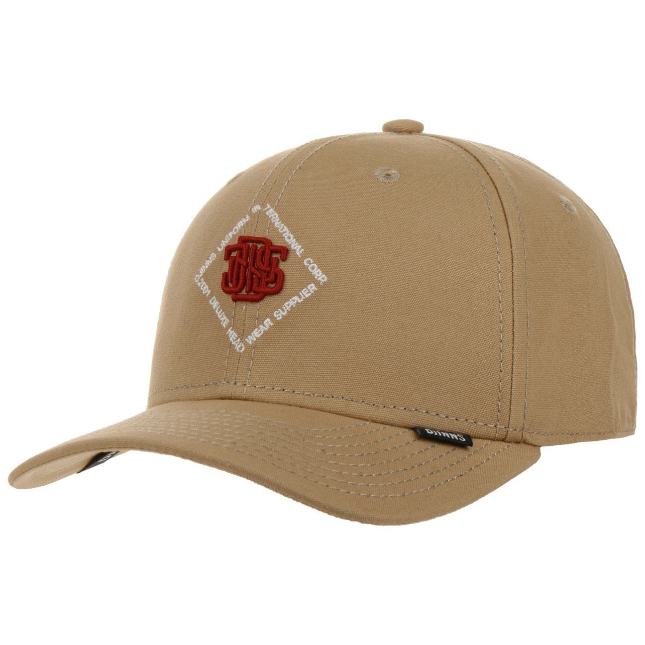 Basecap khaki Cap Djinns Metallschnalle (1-St) Baseball