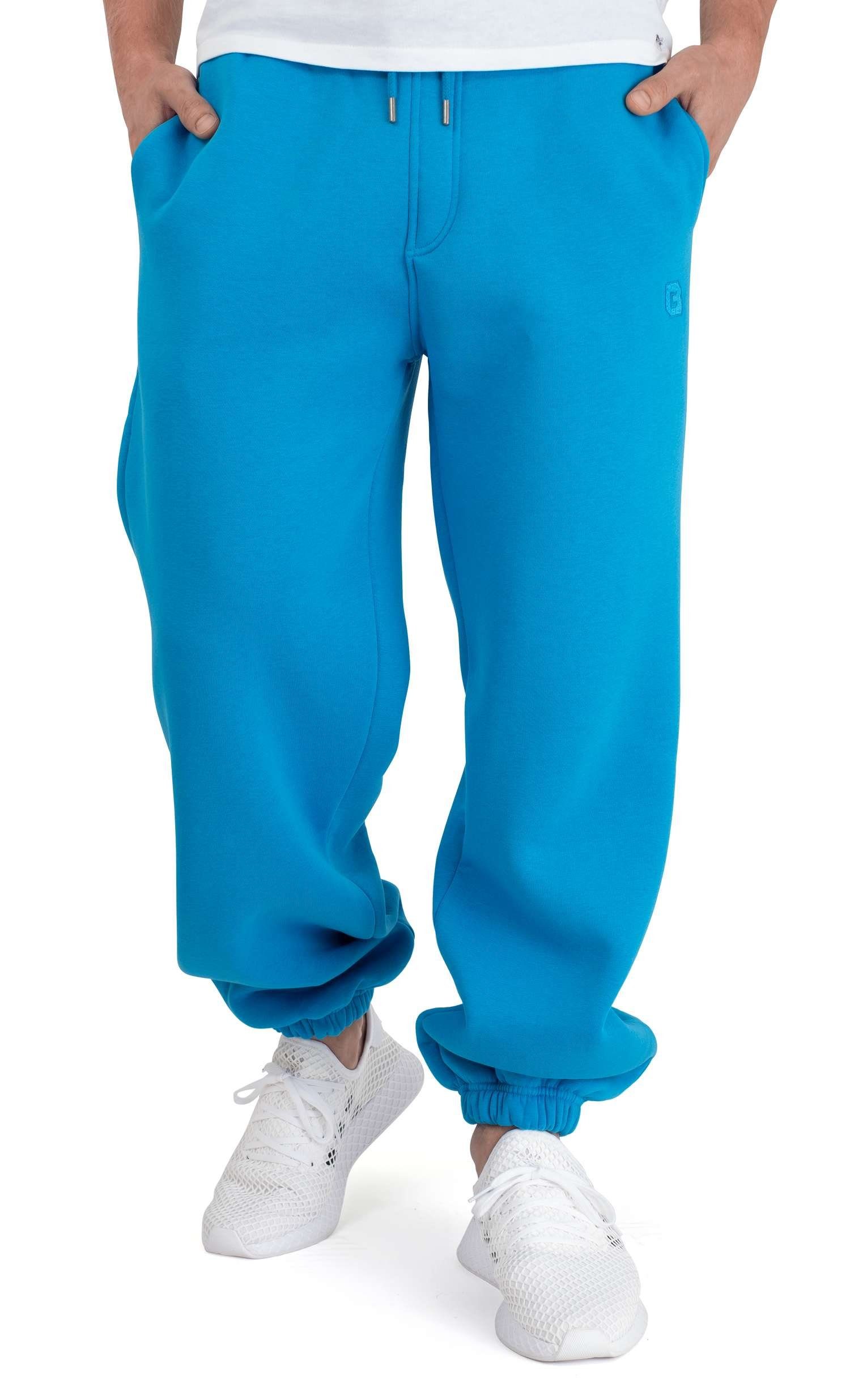 BACKSPIN Sportswear Jogginghose Basic Process Blau
