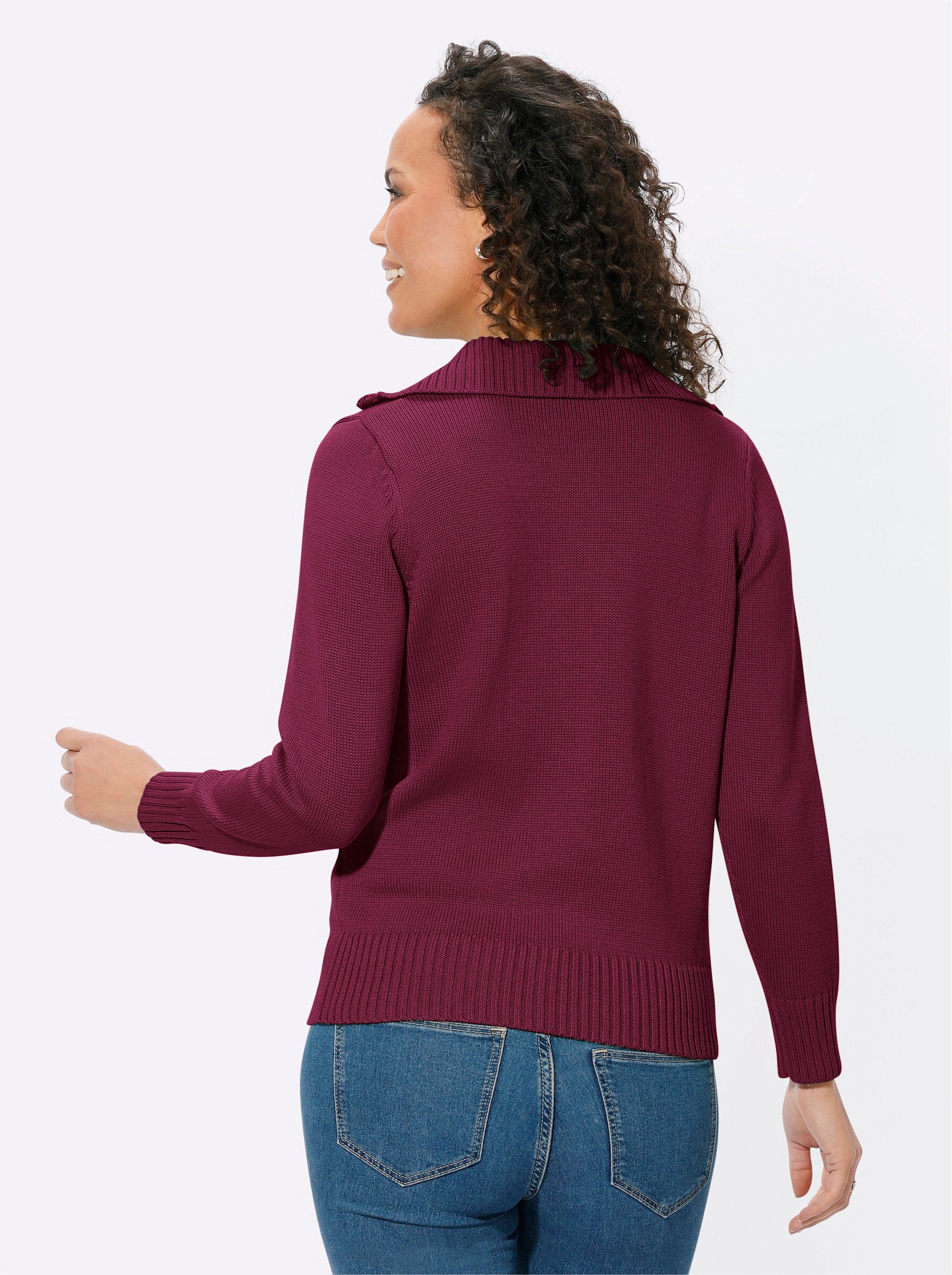 Witt Strickpullover Troyer günstig online kaufen