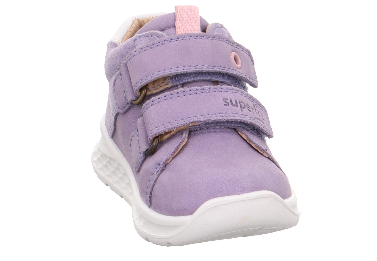 Superfit superfit Kinder Sneaker 1-000374-8500 NUBUK LILA/ROSA Lauflernschuh