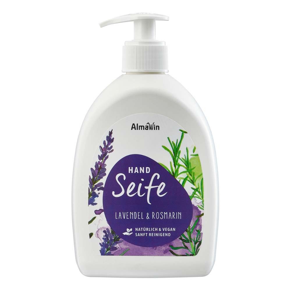 Almawin Flüssigseife Handseife - Lavendel & Rosmarin 500ml