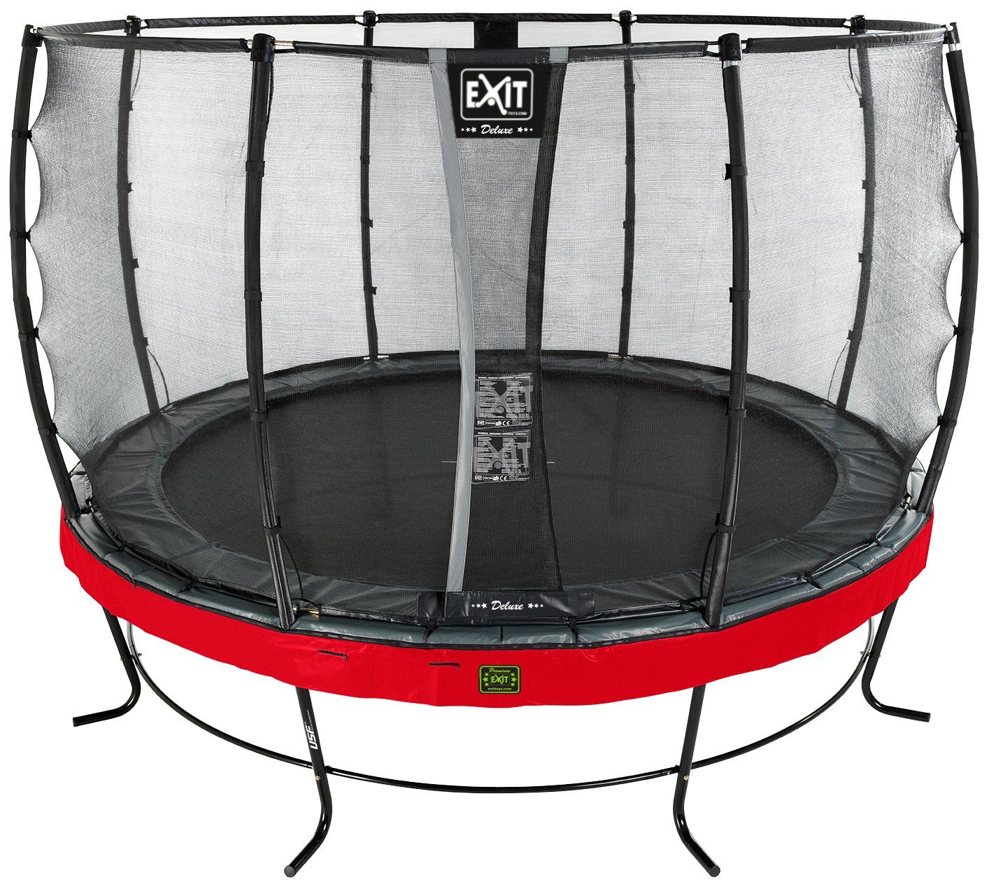 EXIT Trampolin »Elegant Premium«, Ø 427 cm, mit Deluxe
