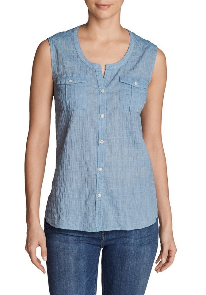 Eddie Bauer Crinklebluse Packbare Bluse Ärmellos - uni Eddie Bauer Crinklebluse Packbare Bluse Ärmellos - uni