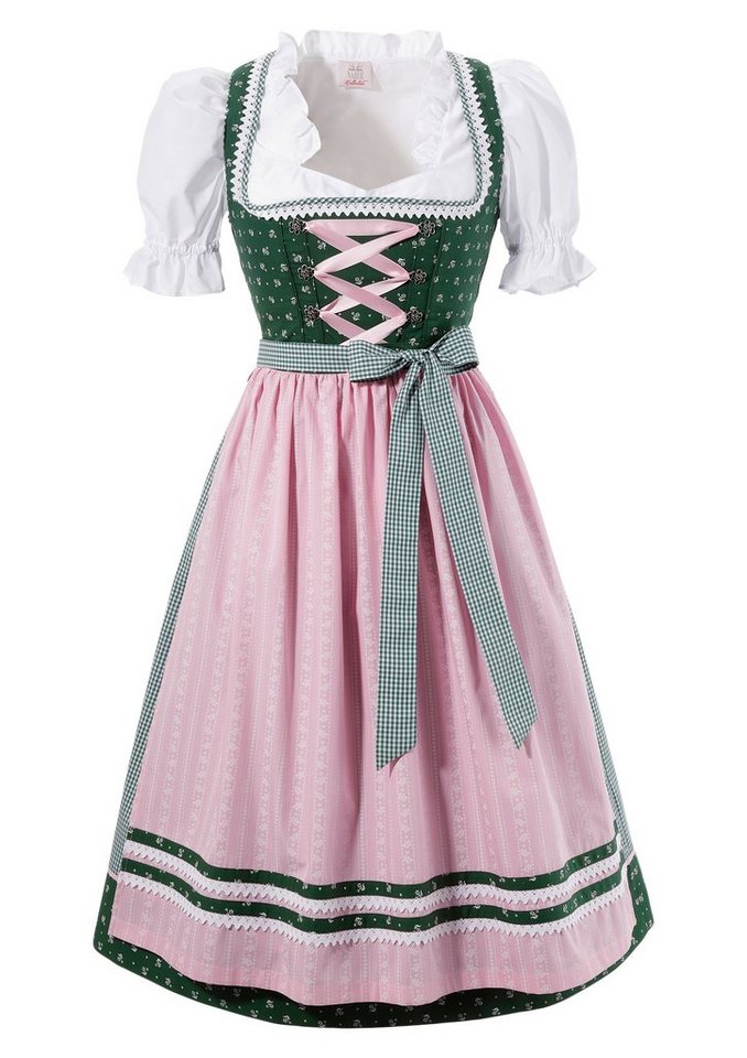 Dirndl (3-tlg., mit Dirndlbluse) mit Karo-Rock Dirndl (3-tlg., mit Dirndlbluse) mit Karo-Rock