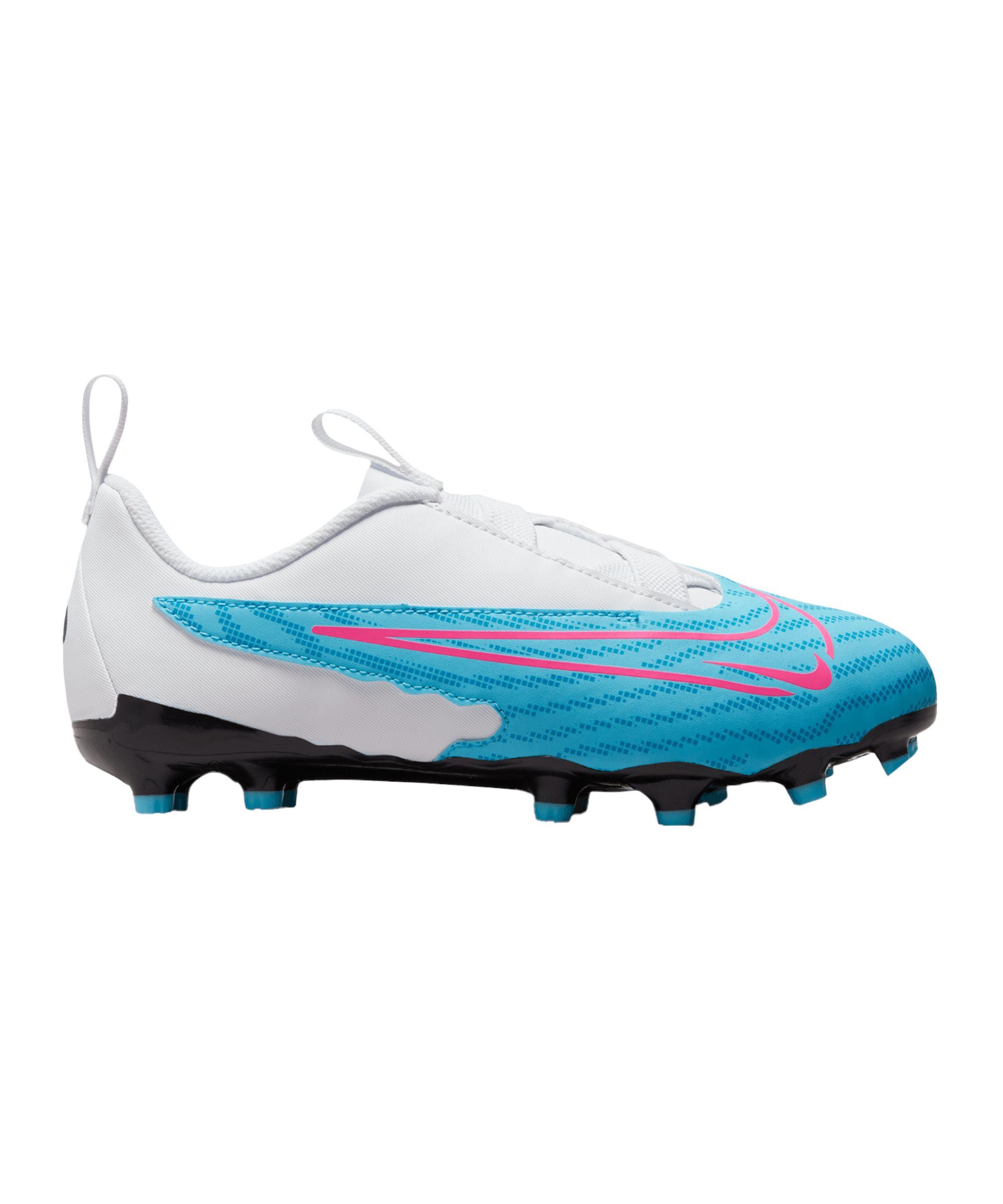 Kids Nike Jr Ready Phantom GX blaupinkweiss Peak FG/MG Fußballschuh Academy