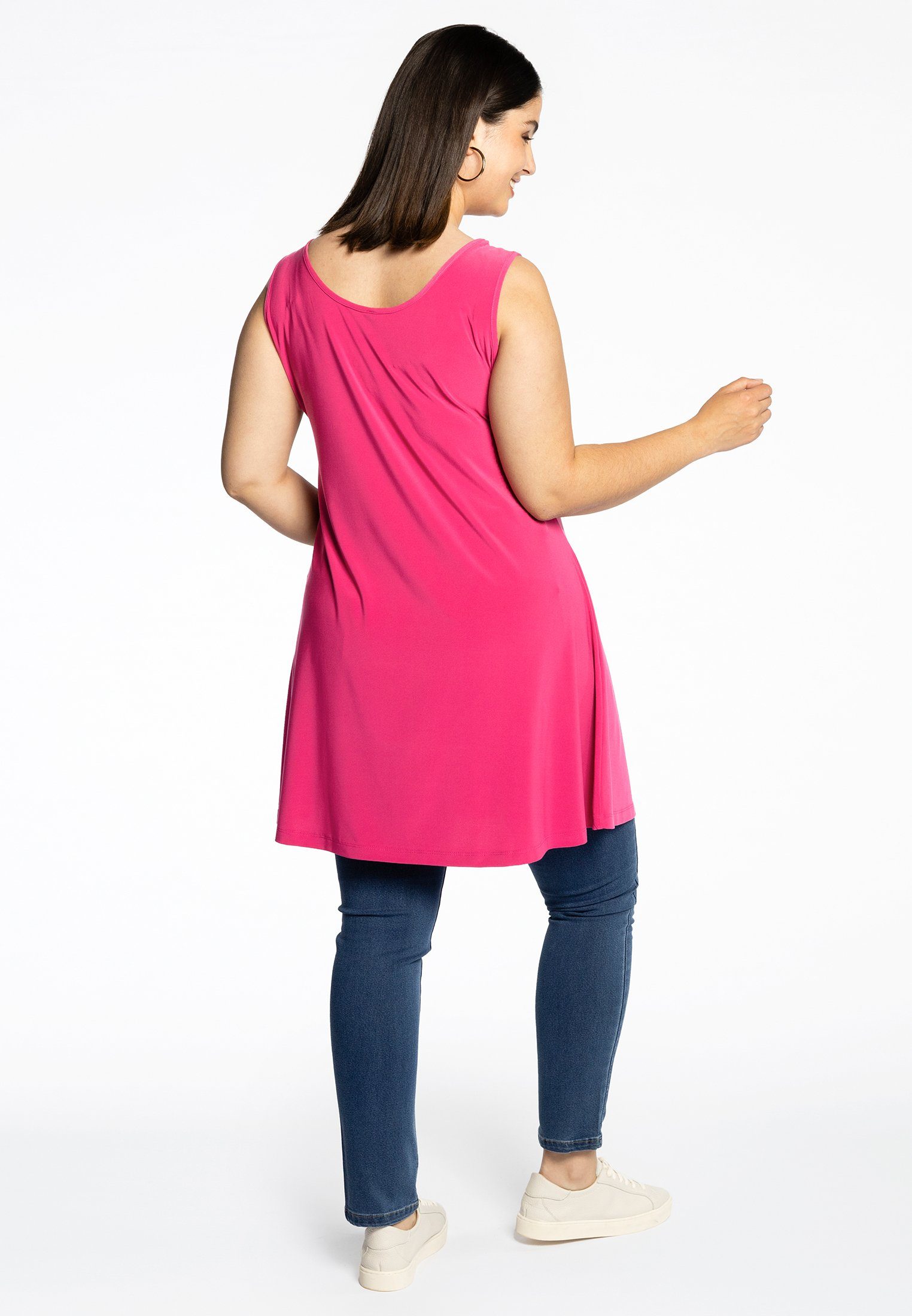 YOEK Shirttop Damen Longtops Große Größen