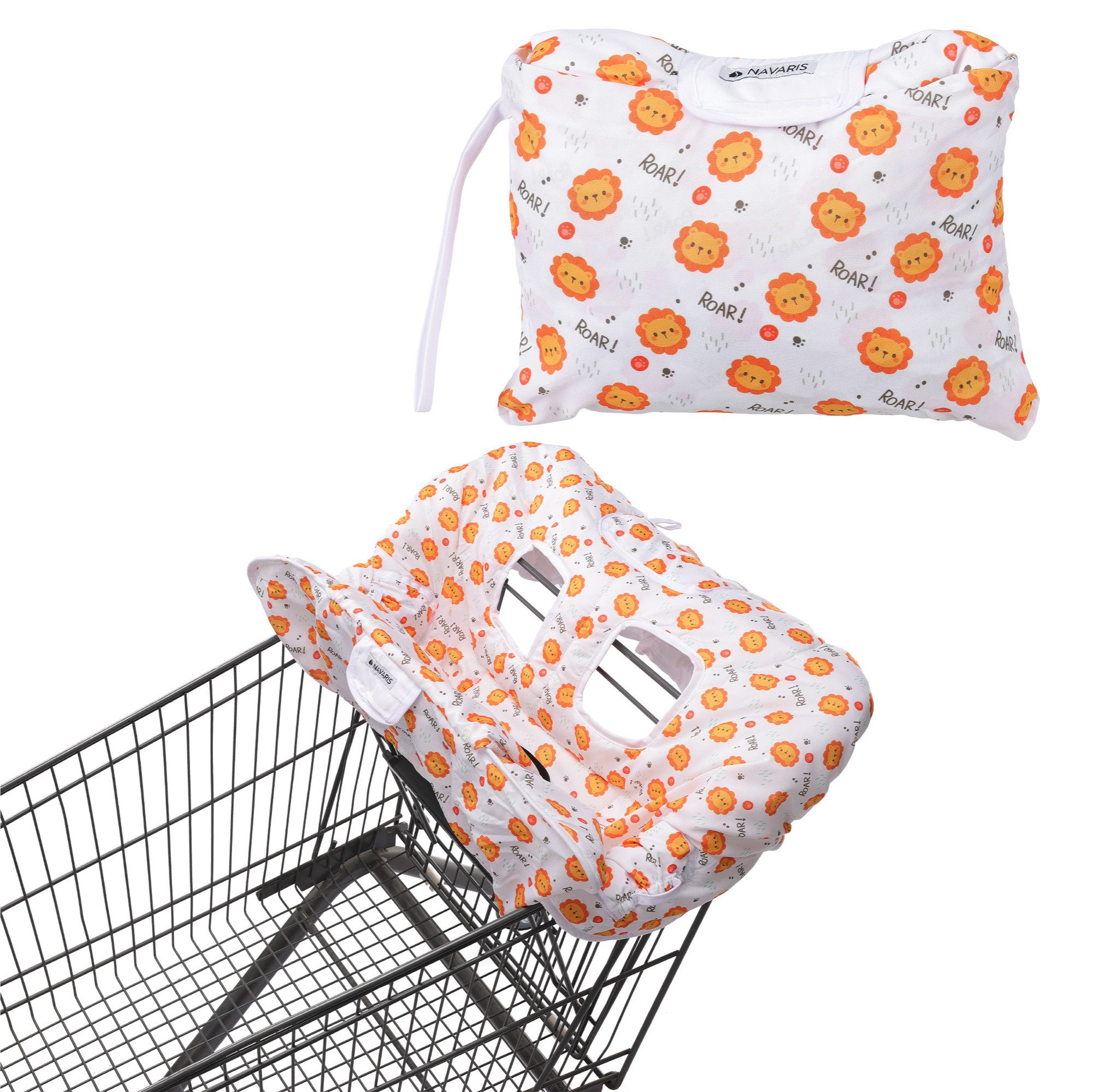 Babybettdecke 2-in-1 Einkaufswagen- und Hochstuhlbezug - Hochstuhl-Kissenbezug