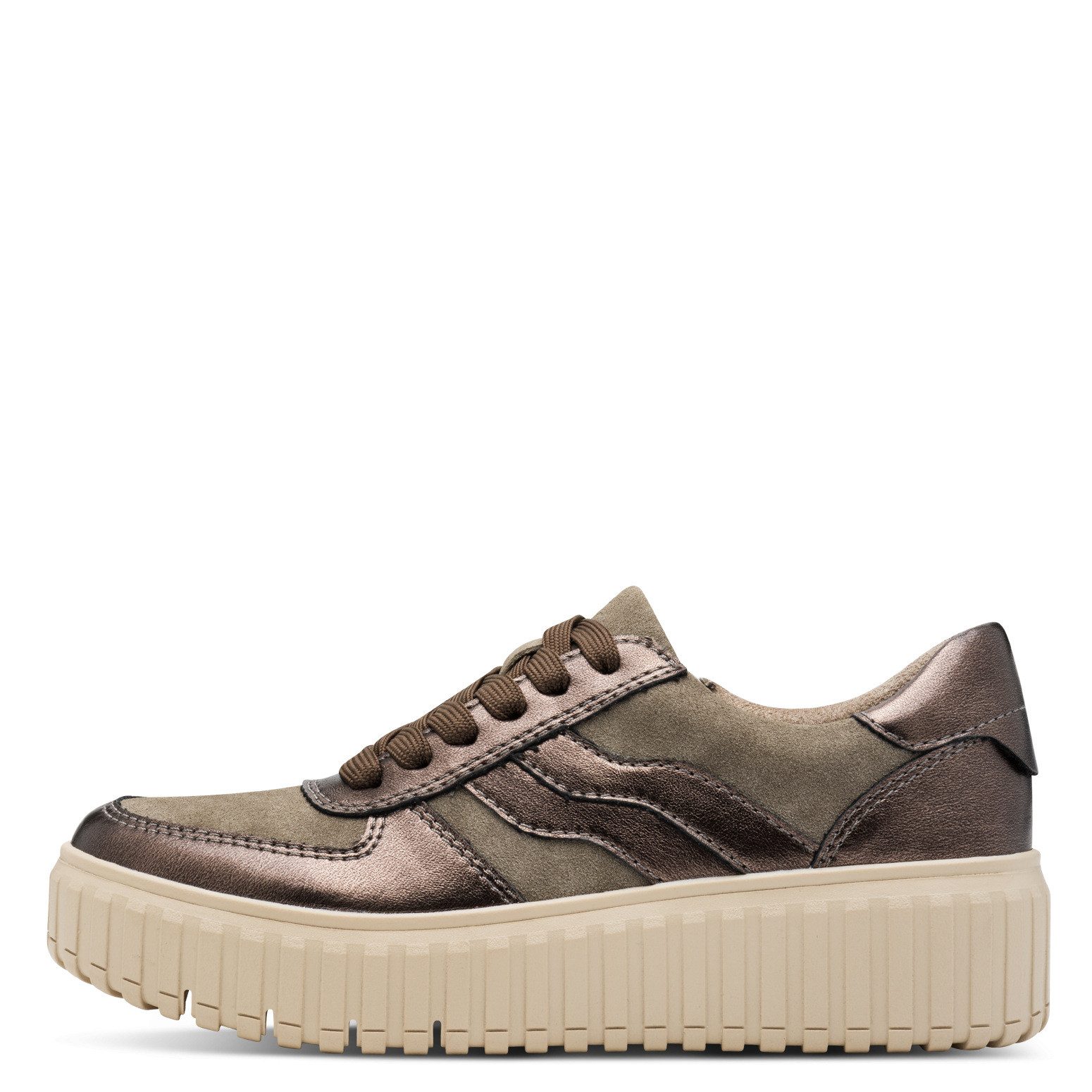 Jana Jana Damen Sneaker 8-23666-45-349 TAUPE COMB Slipper günstig online kaufen