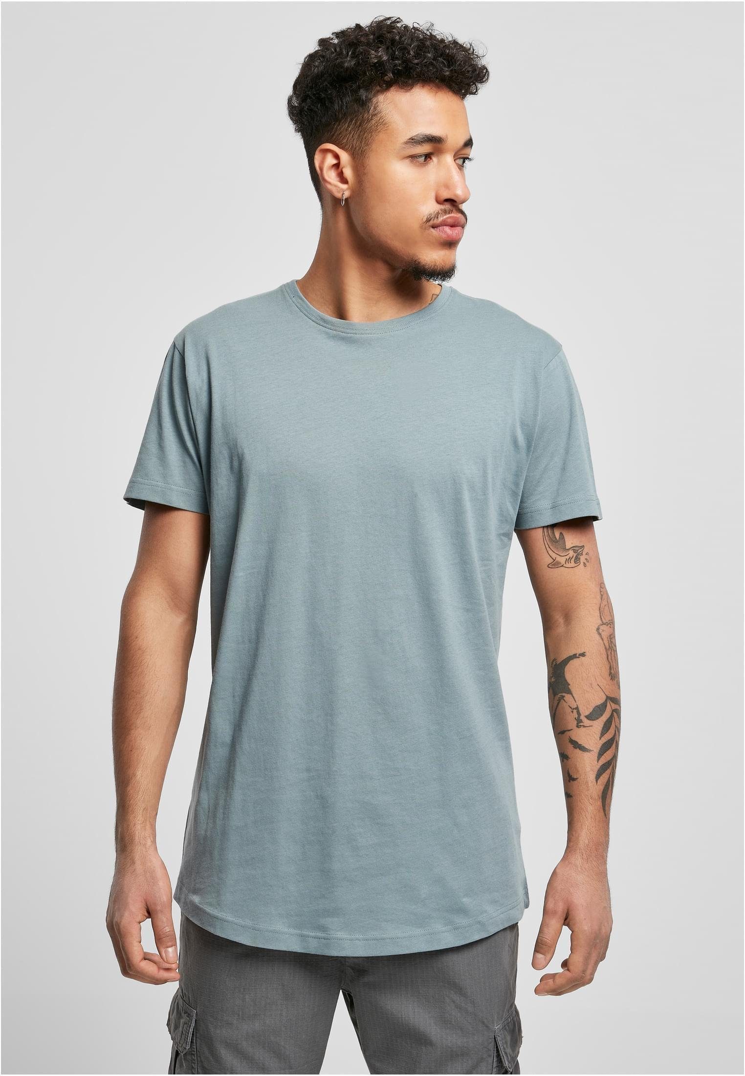 URBAN CLASSICS Rundhalsshirt Shaped Long Tee günstig online kaufen