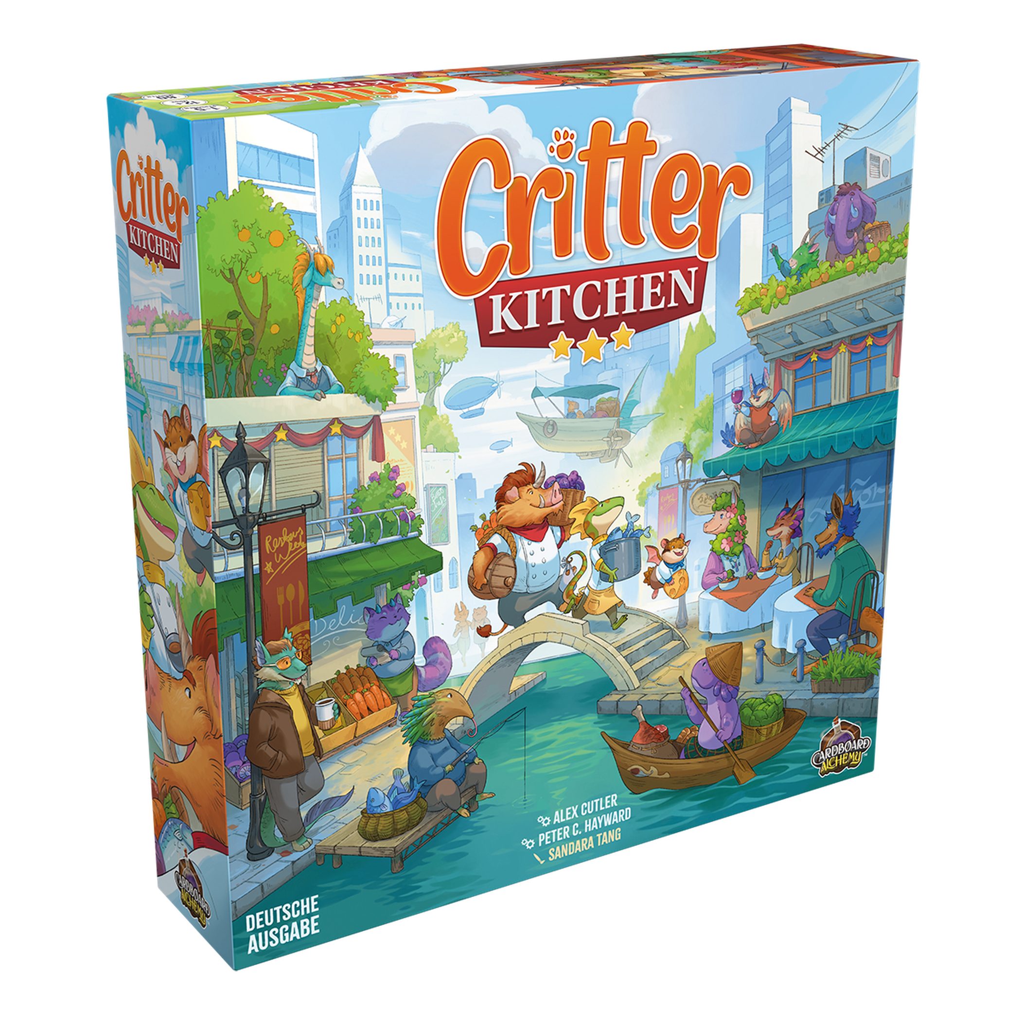 Asmodee Spiel Critter Kitchen ab 12 Jahren 60+ Minuten 1-5 Spieler