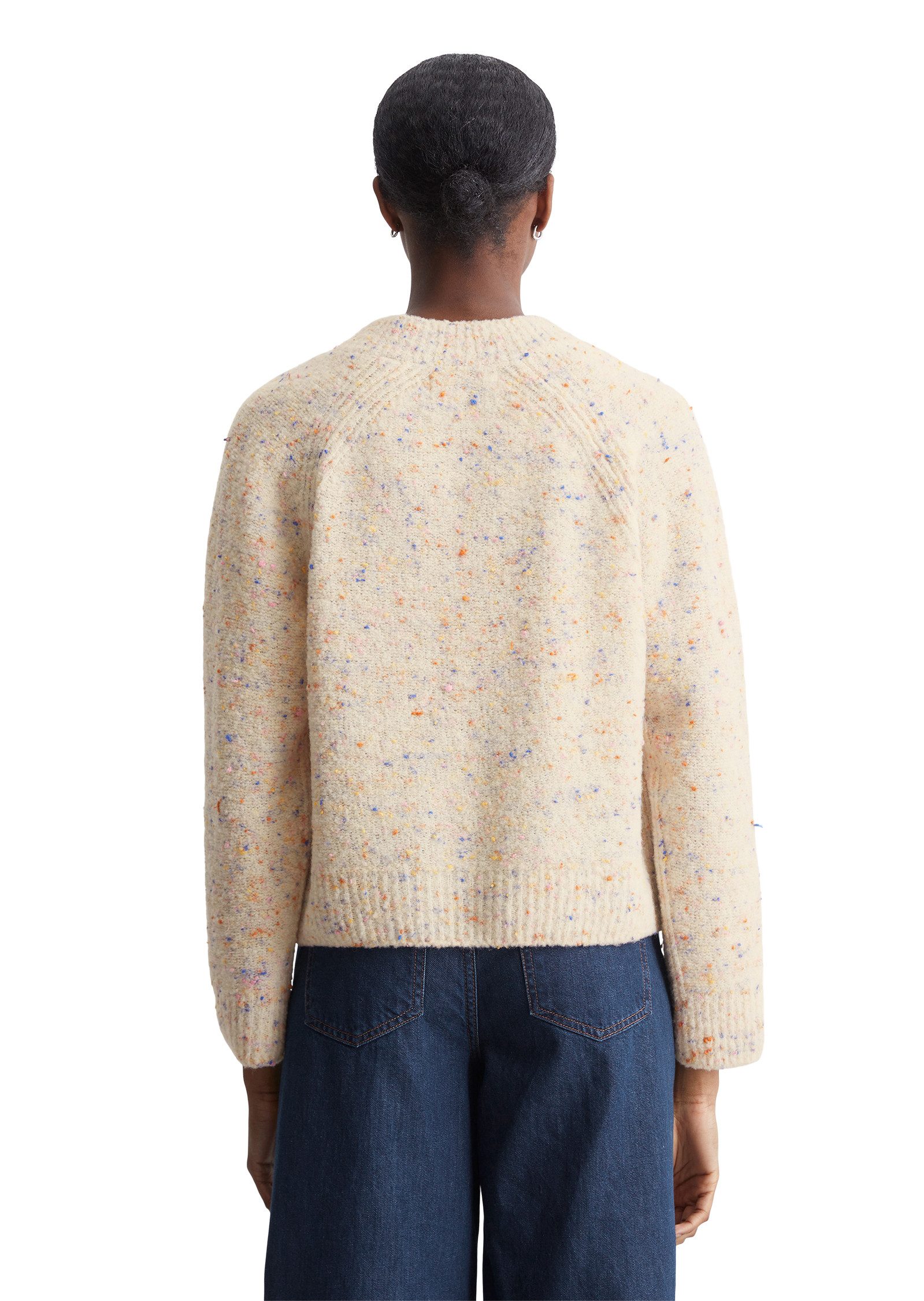 Marc O'Polo DENIM Cardigan in Boucle-Form günstig online kaufen