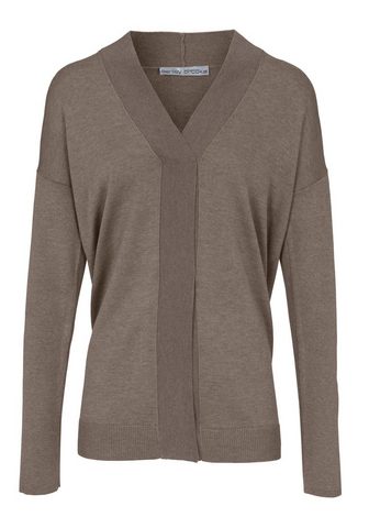 HEINE TIMELESS пуловер длинный с разрез на п...