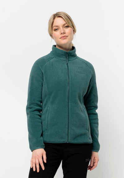 Grüne Jack Wolfskin Fleecejacken für Damen kaufen | OTTO