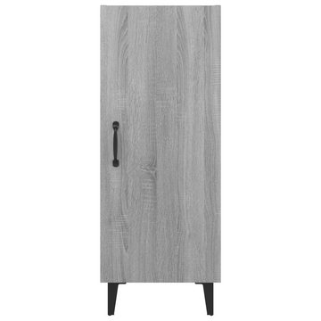 vidaXL Sideboard Sideboard Grau Sonoma 34,5x34x90 cm Holzwerkstoff (1 St)