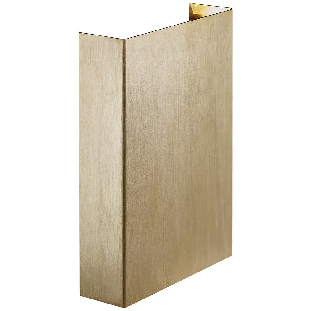 Nordlux Außen-Wandleuchte Nordlux Fold 15 2019051035 LED-Wandleuchte LED 10.40 W Messing