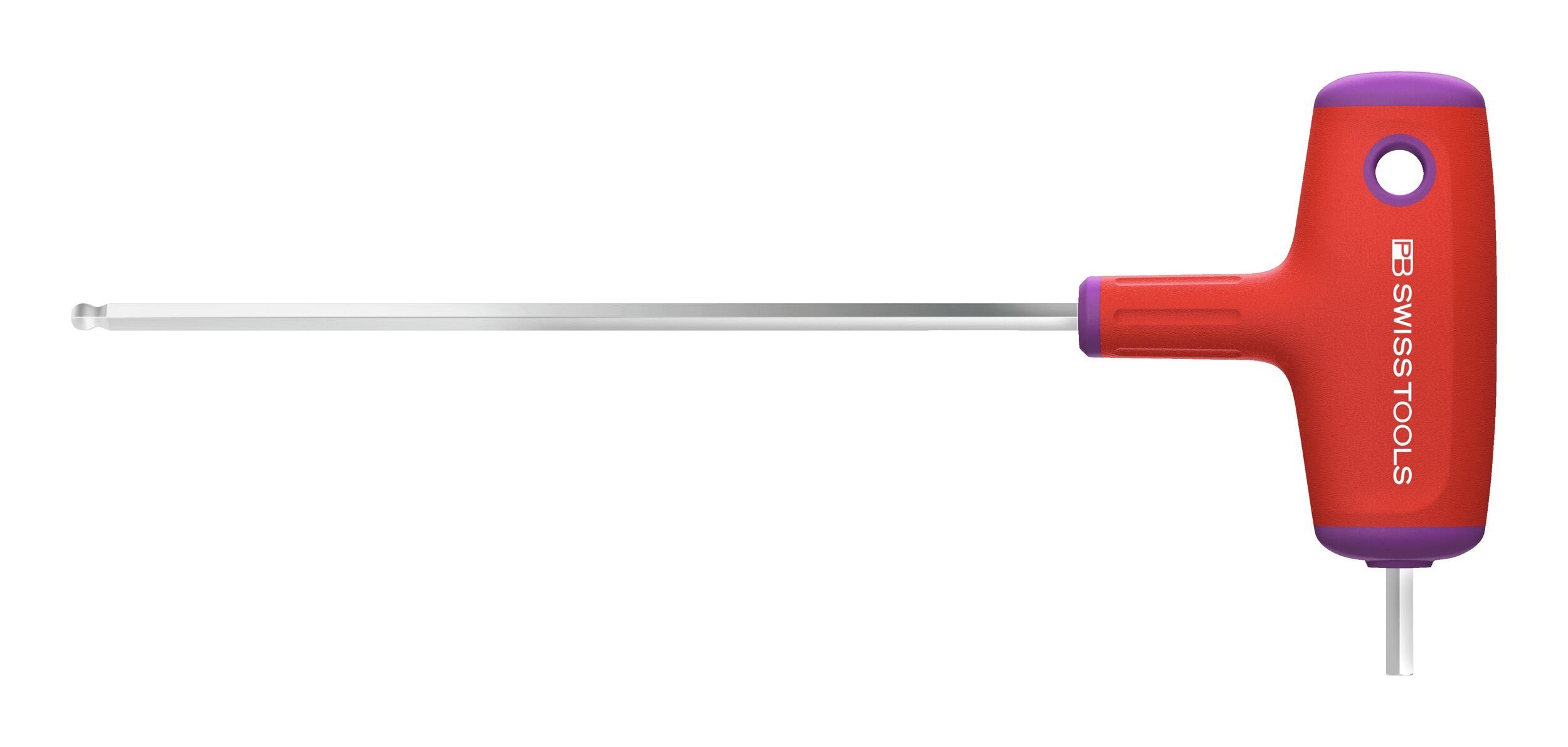 PB Swisstools Schraubendreher, T-Griff mit Seitenabtrieb 6 x 150 mm Kugelkopf | Schraubendreher