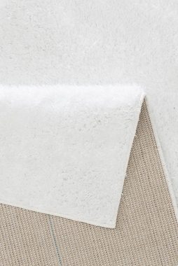 Hochflor-Teppich »Mikro Soft Ideal«, my home, rechteckig, Höhe 30 mm, besonders weich durch Microfaser, extra flauschig, Weich, Pflegeleicht, Elegant, Uni, Wohnzimmer, Schlafzimmer, Esszimmer