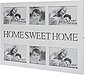 Myflair Möbel & Accessoires LED-Bilderrahmen, für 6 Bilder, Collage Fotorahmen, weiß, mit beleuchtetem Schriftzug " Home Sweet Home", Bildformat 4x 10/15 cm & 2x 10/10 cm, Bild 3